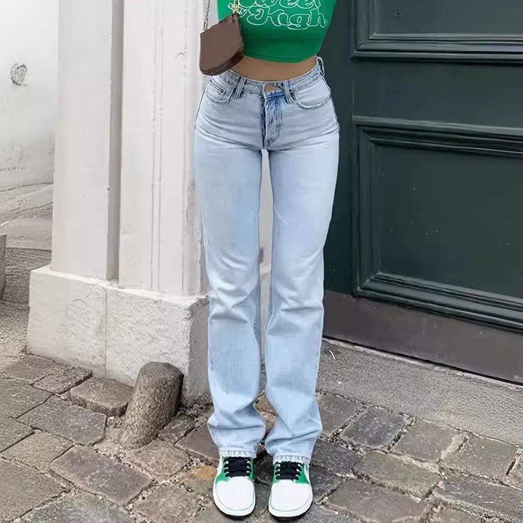 Viola | High waisted skinny stretch flare pants