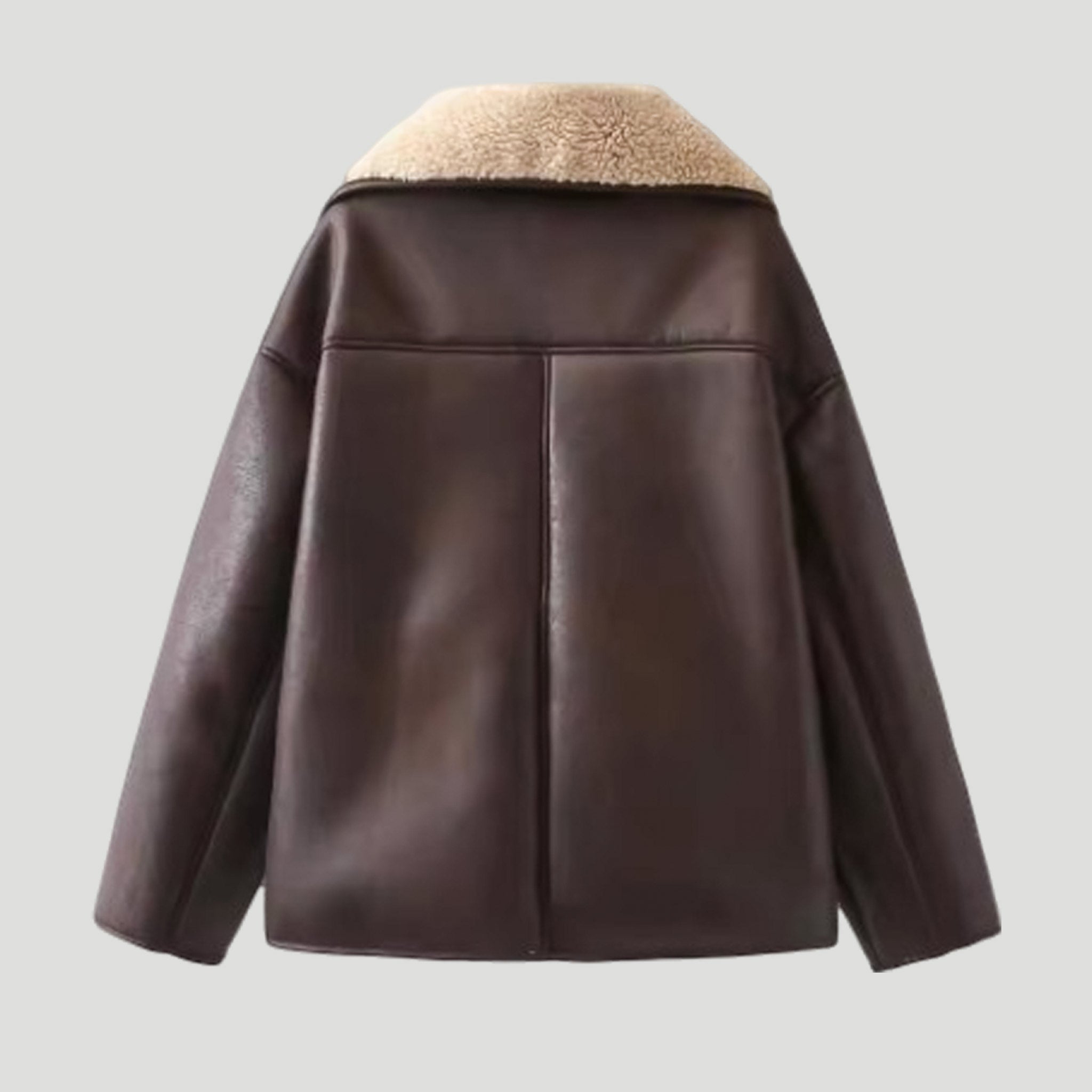 Livie | Sherpa bomber jacket