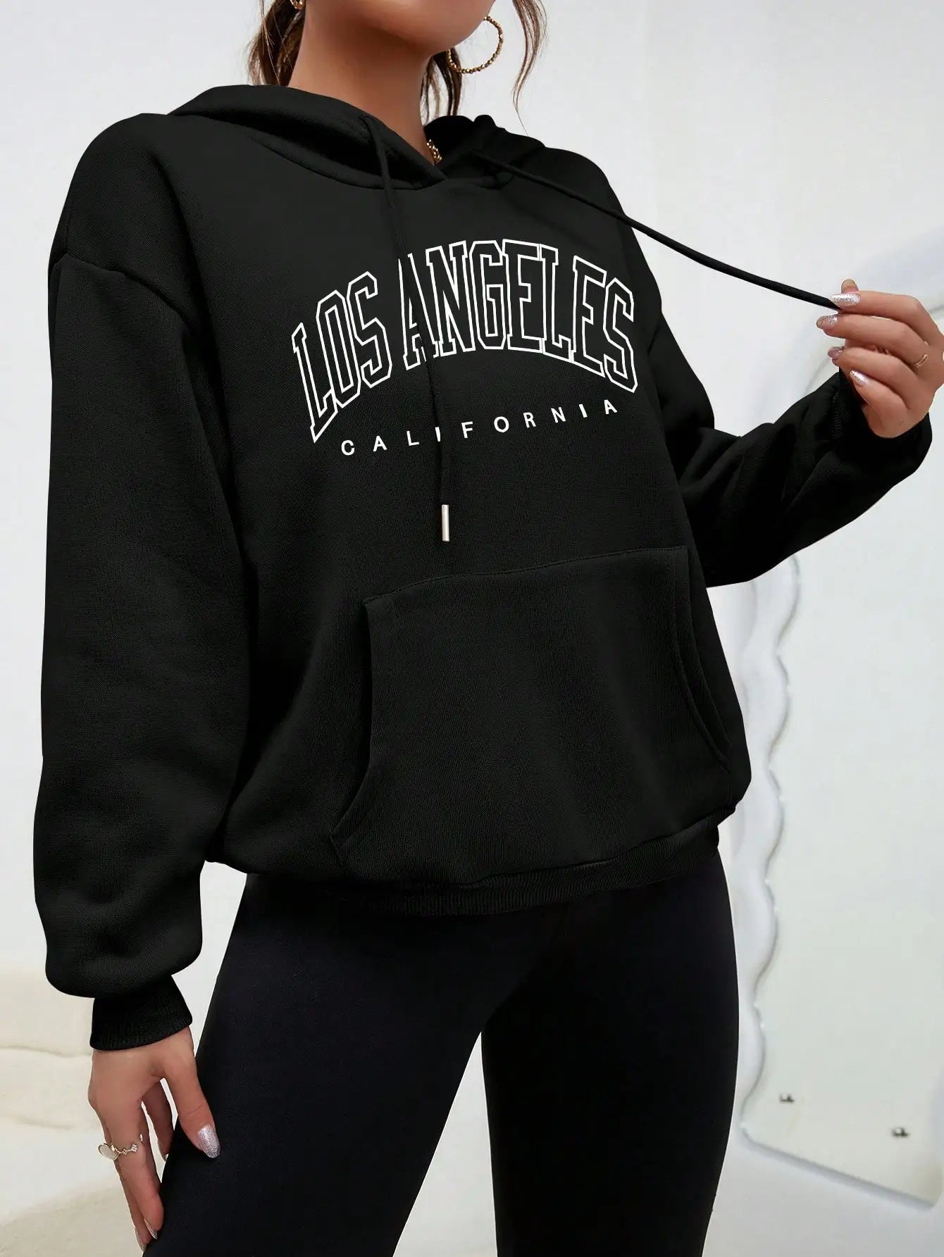 Oversized LA hoodie