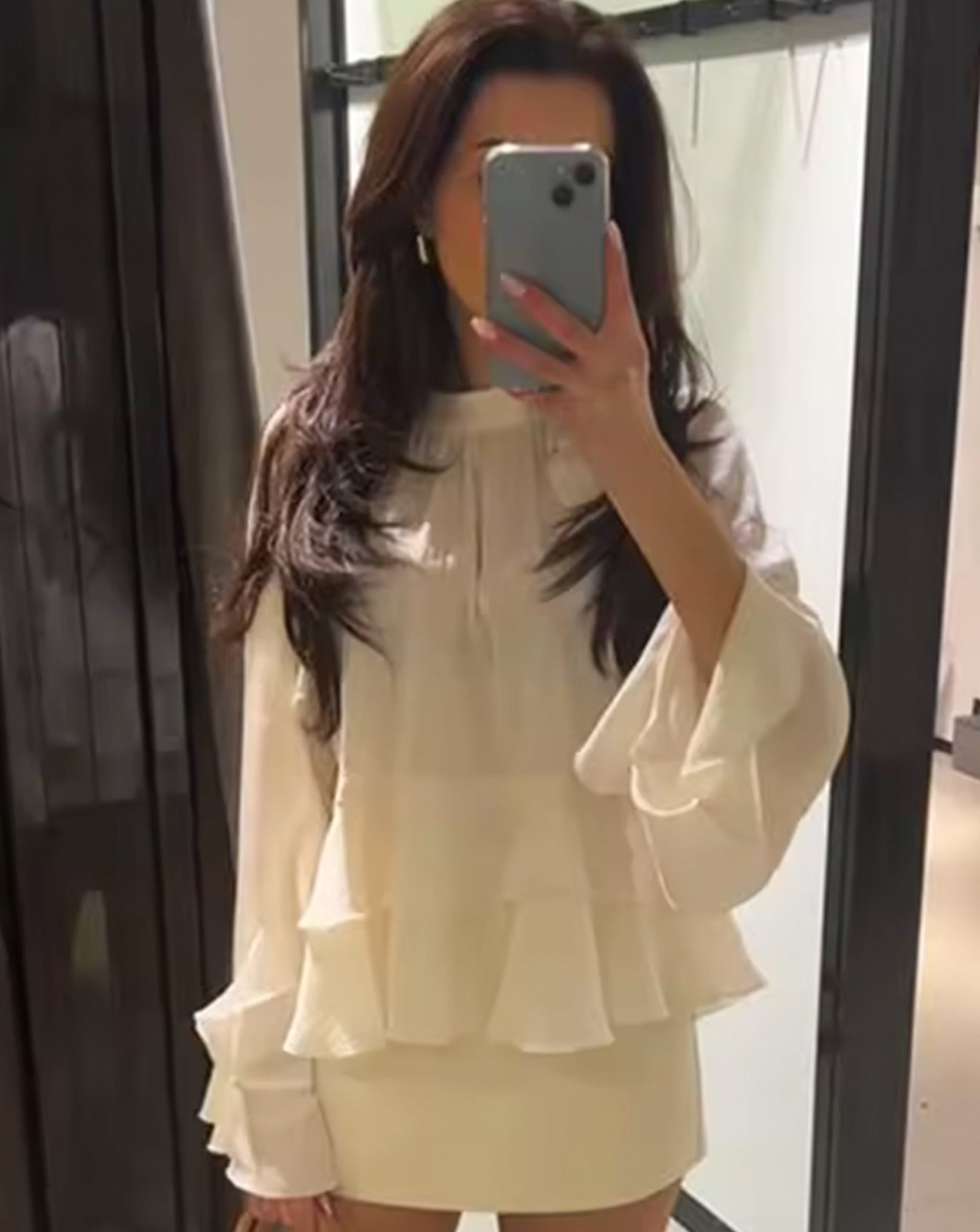 Freya | Ruffle top