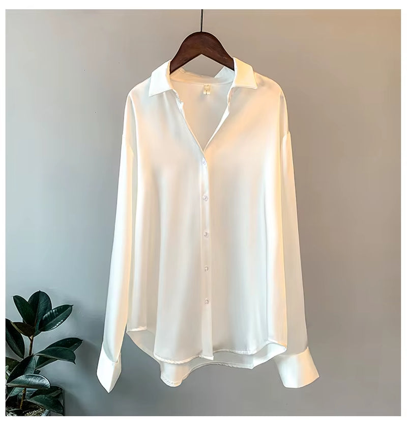 Stella | Satin shirt