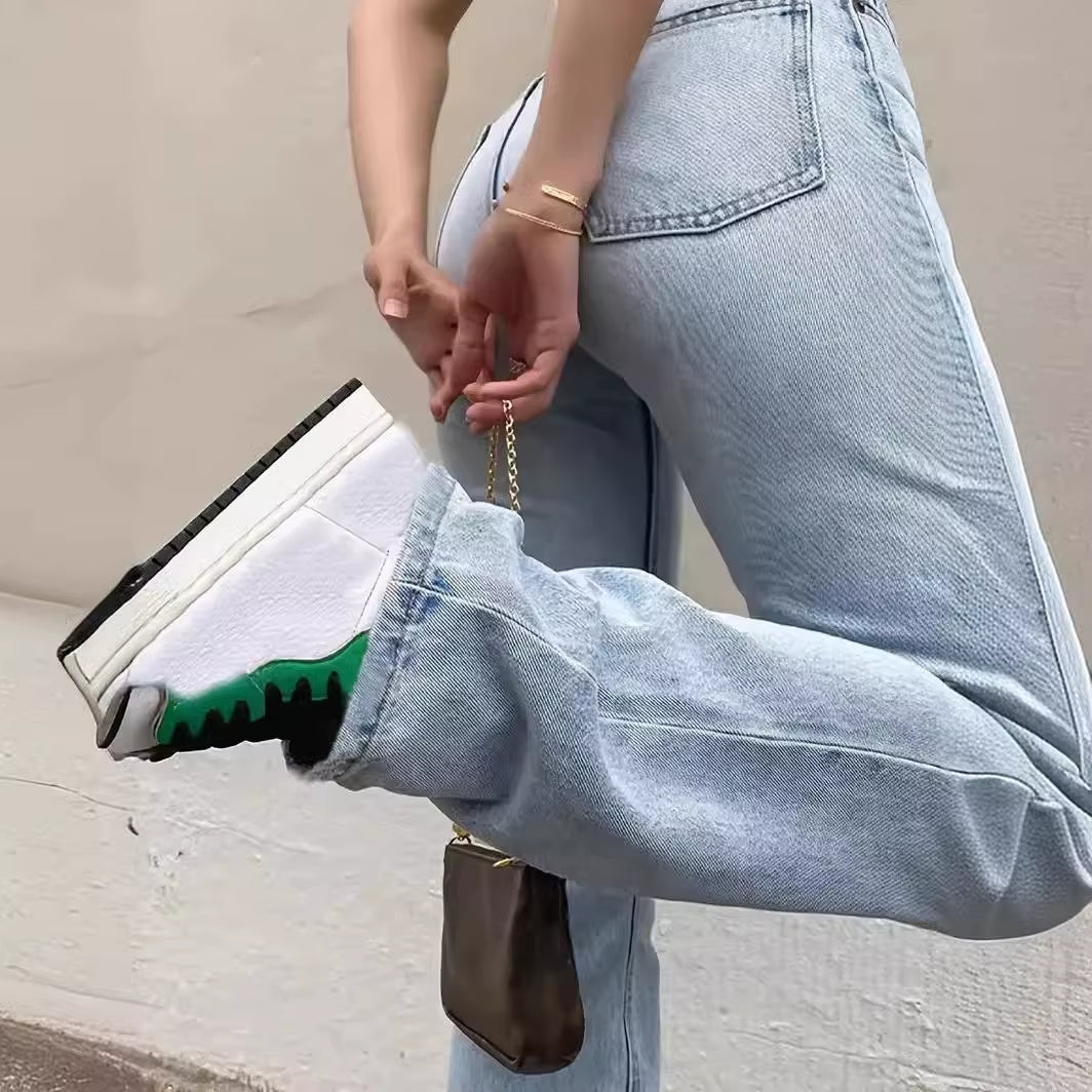 Viola | High waisted skinny stretch flare pants