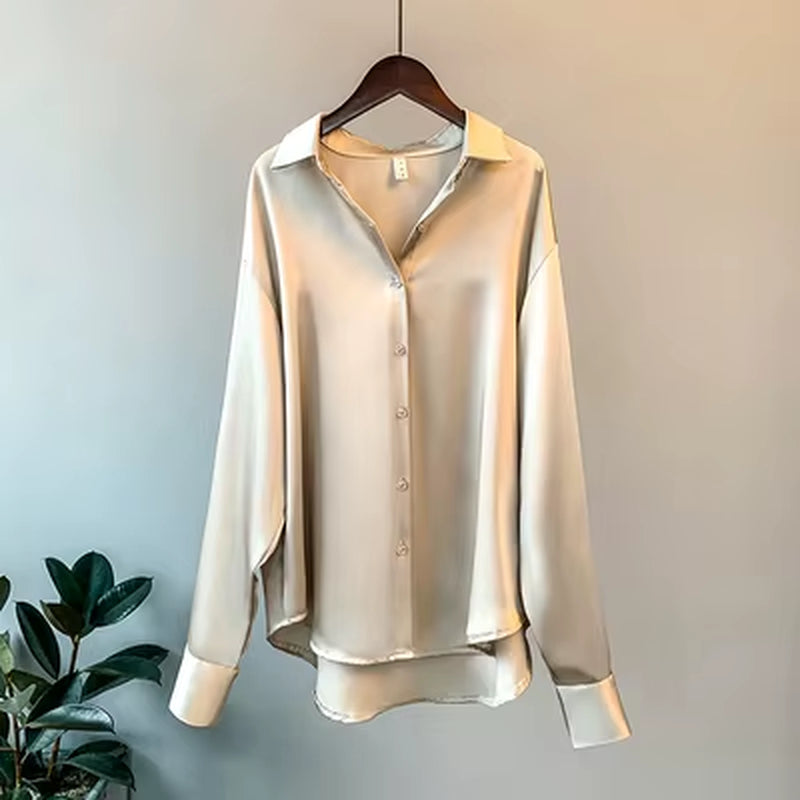 Stella | Satin shirt