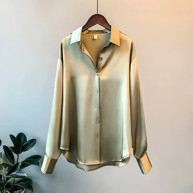 Stella | Satin shirt