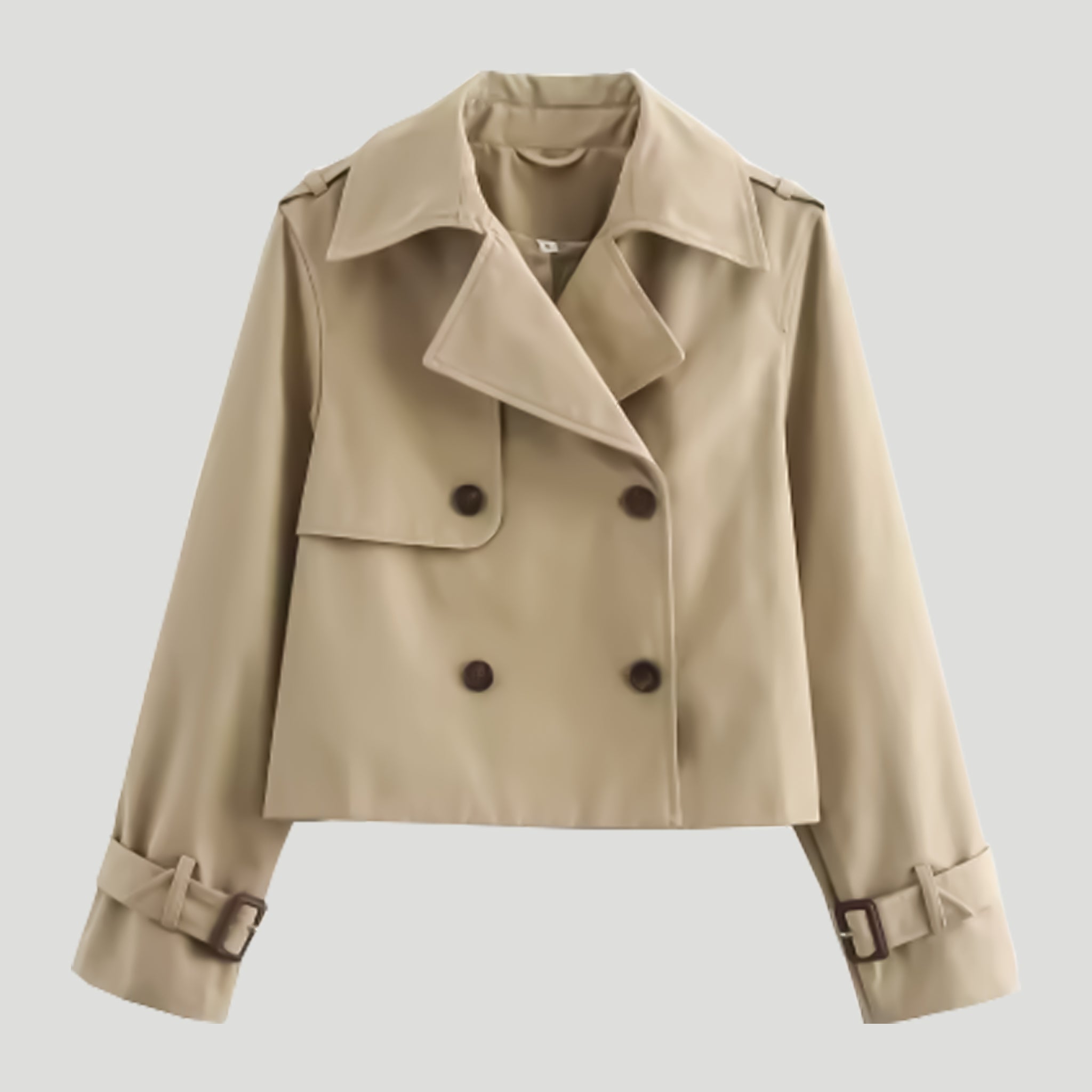 Ava | Cropped trench coat