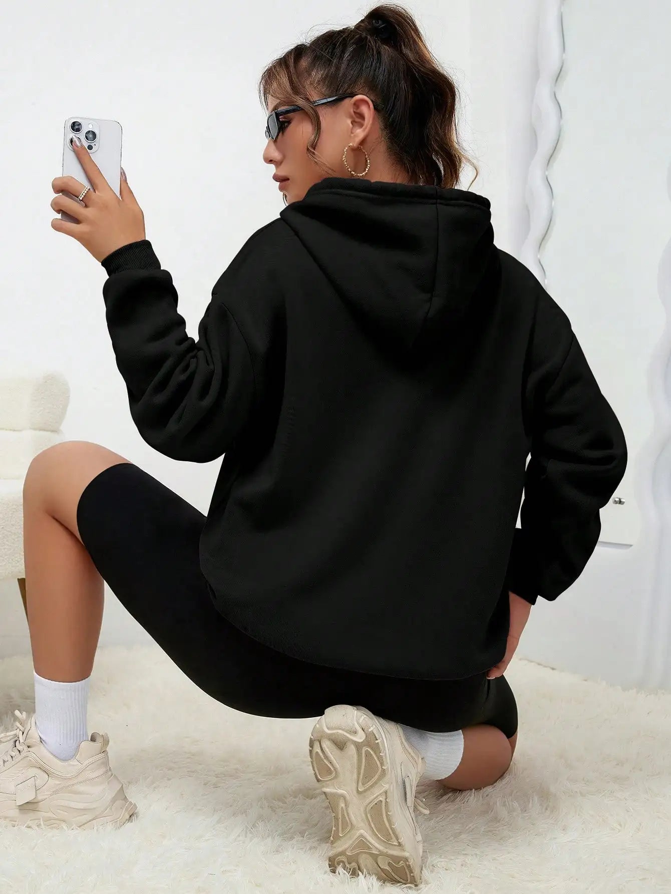 Oversized LA hoodie