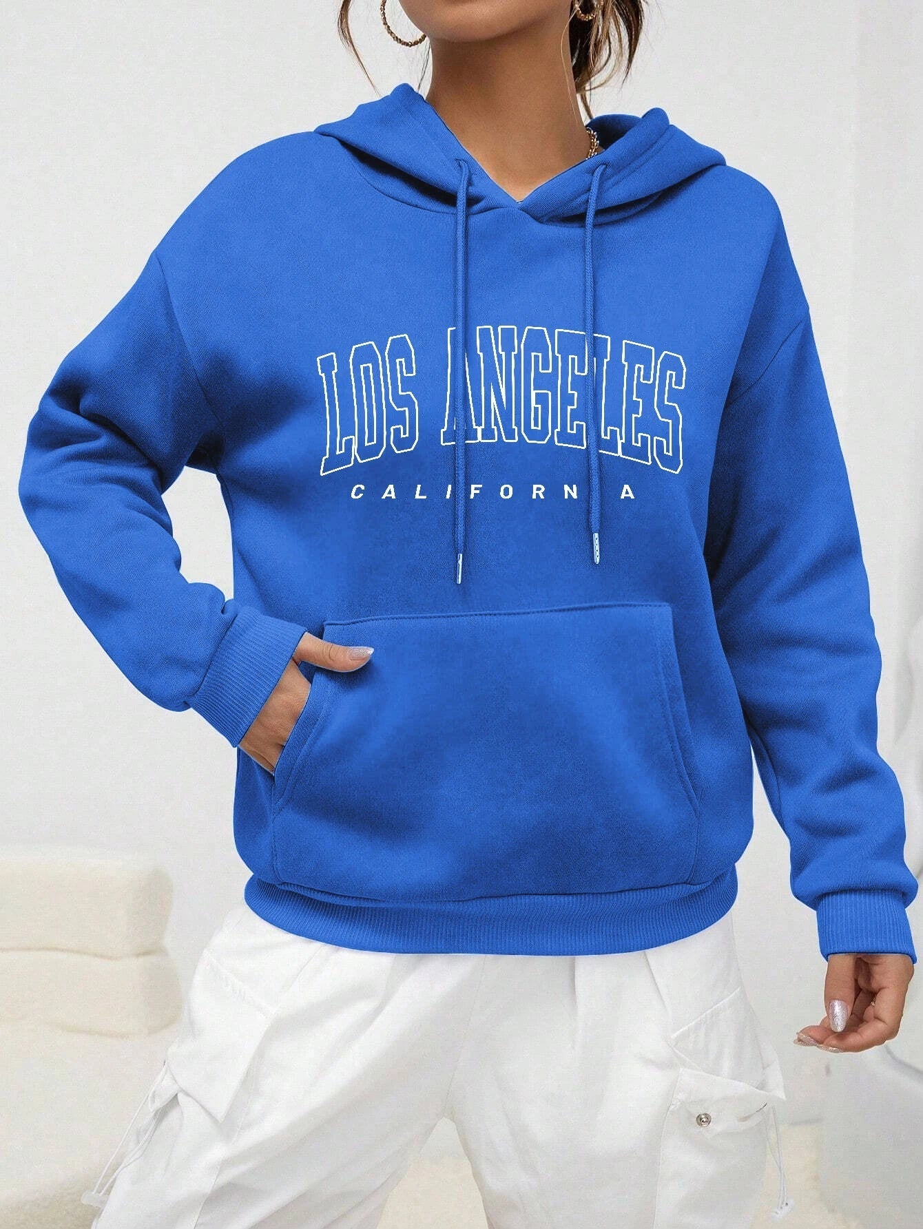Oversized LA hoodie