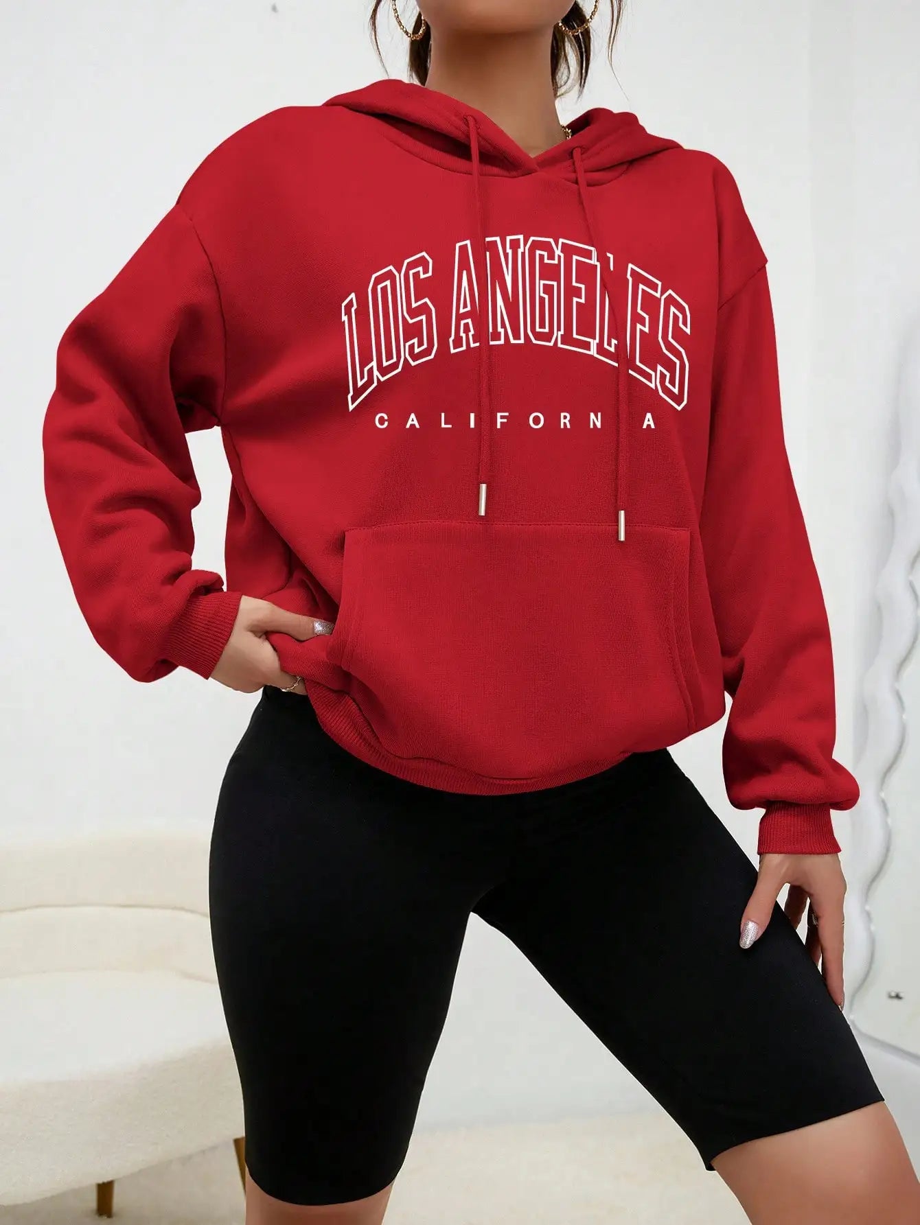 Oversized LA hoodie